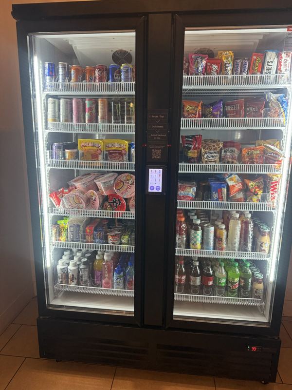 ReadyNow double-door smart cooler